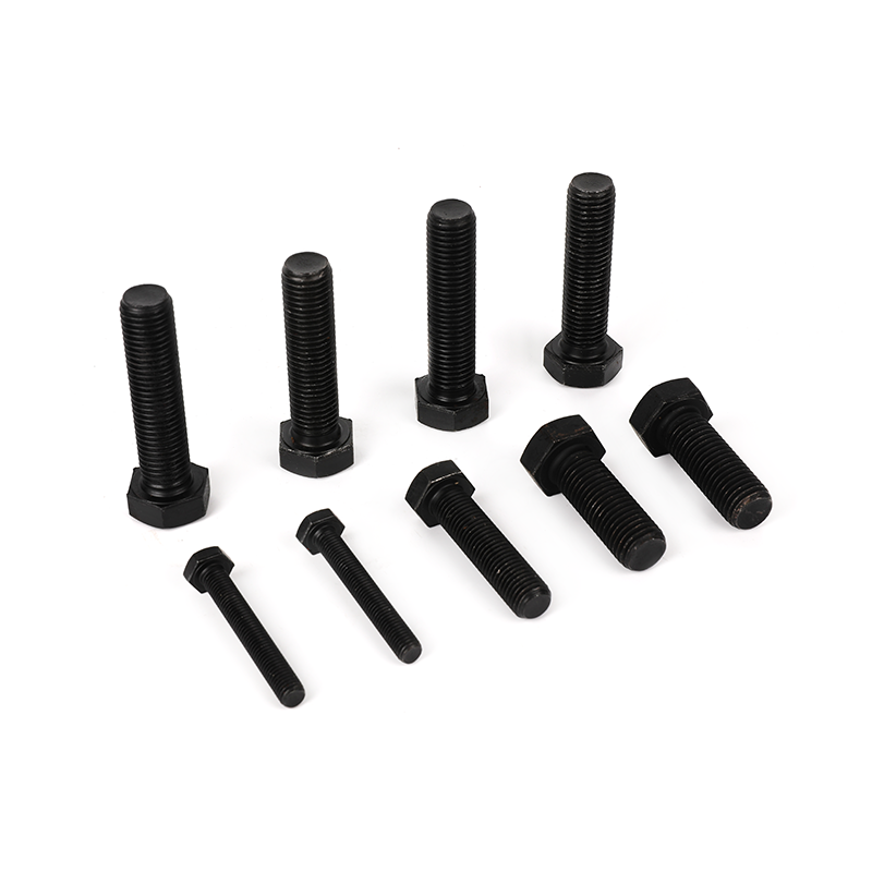 Grad 8.8 Oxid Negru Oxid Bolțuri Hexagon Full Thread, șurub de cap hexagonal